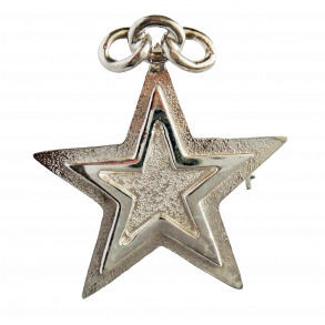 Eksmesterinsignie, sster Pentagonstjerne sstre