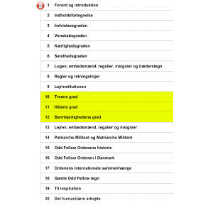 Instruktionsmappe udvalg kun indhold Matriarker 